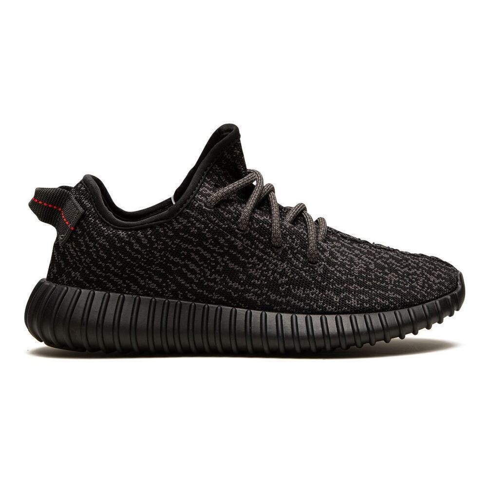 Adidas Yeezy Boost 350 Sneakers Pirate Black Size 7 - Picture 2 of 9